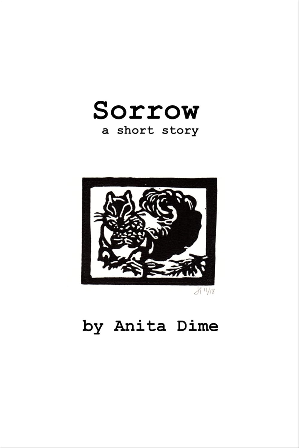 Sorrow: a short story poster