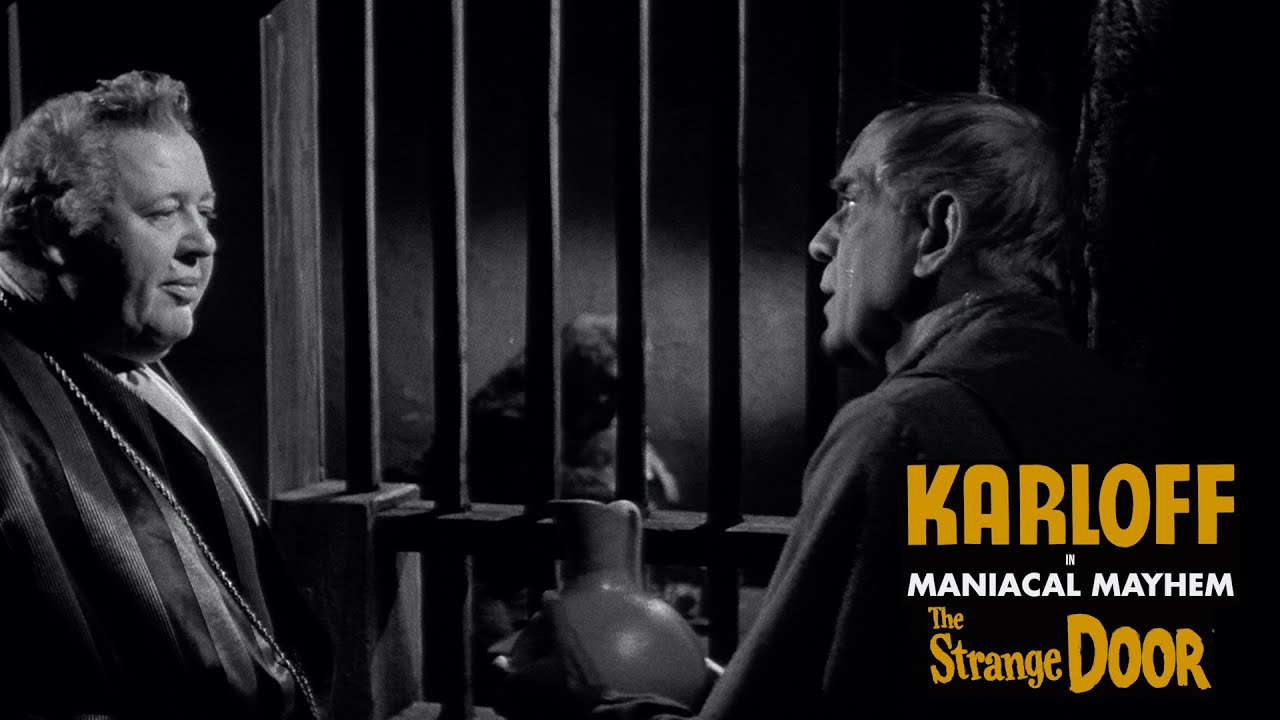 THE STRANGE DOOR "This man must never marry her" Clip