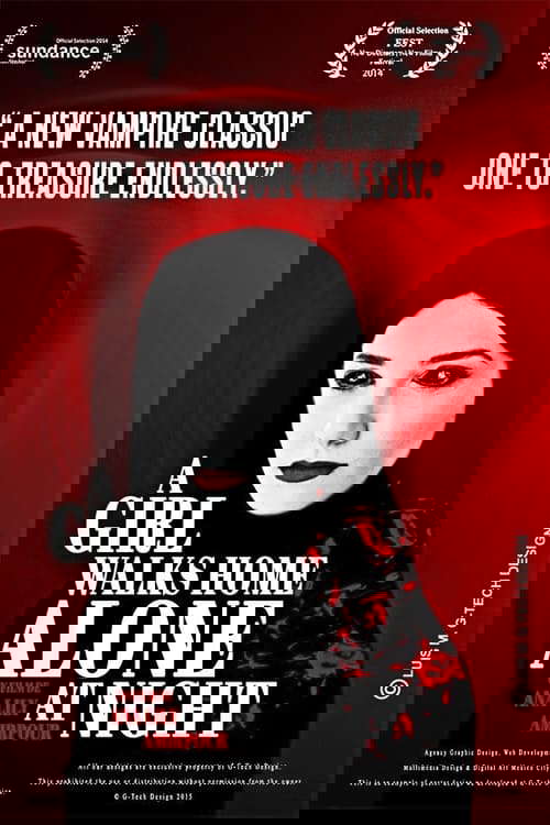 A Girl Walks Home Alone at Night poster