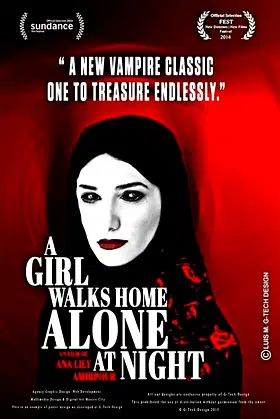 A Girl Walks Home Alone at Night poster