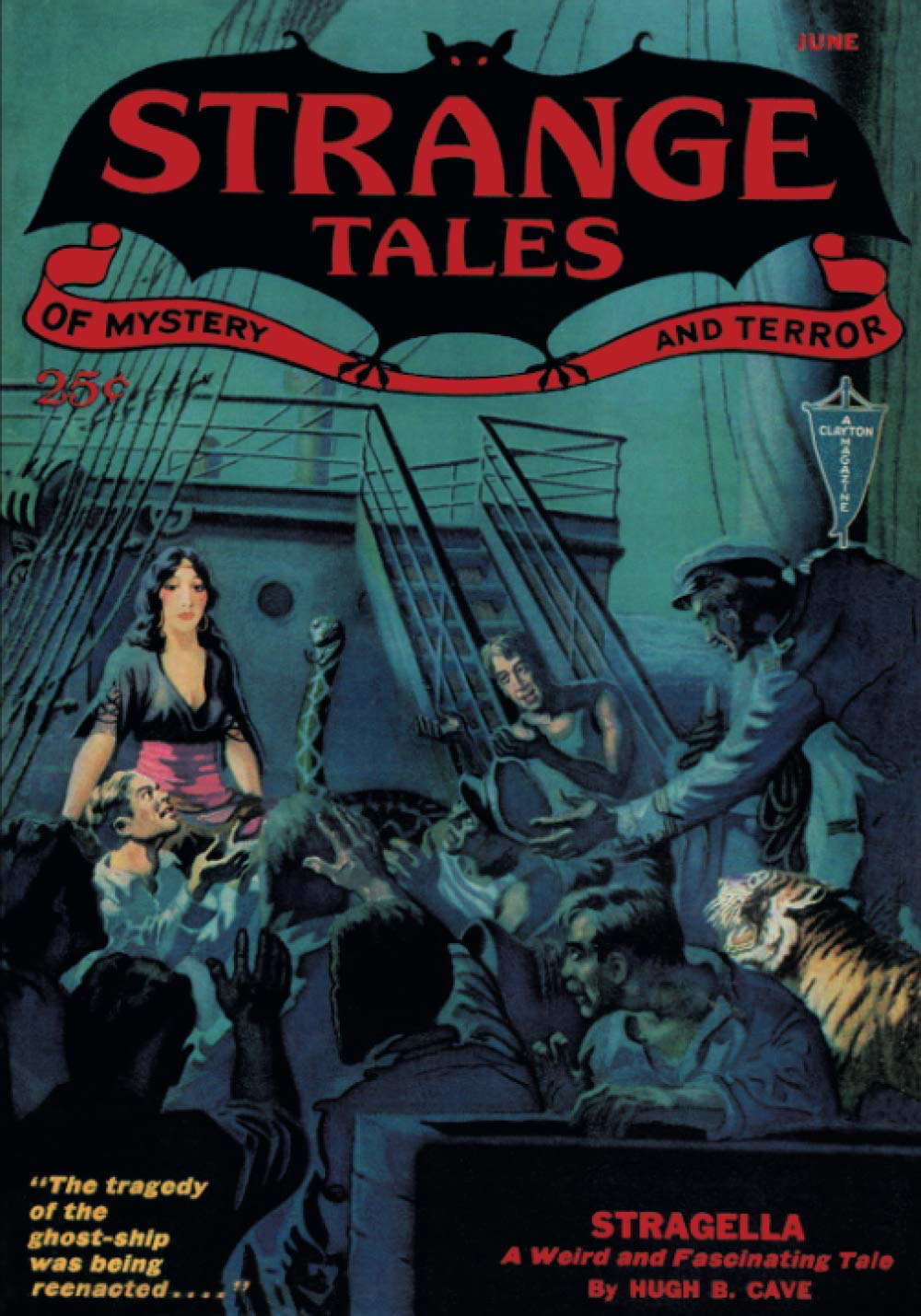 Strange Tales: June 1932 poster