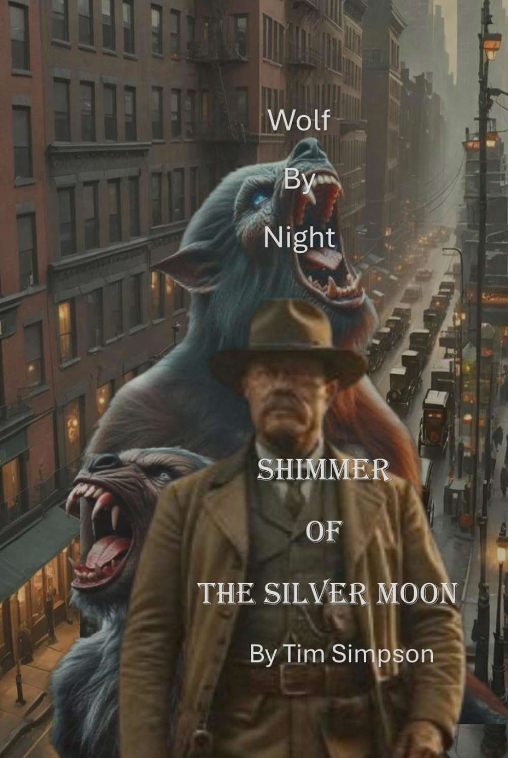 The shimmer of the silver Moon: Wolf by night book 1 poster