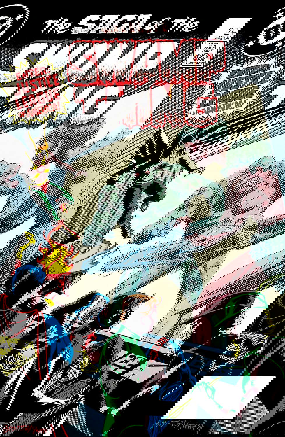 Swamp Thing (1982-1996) #24 poster
