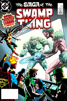 Swamp Thing (1982-1996) #24 poster