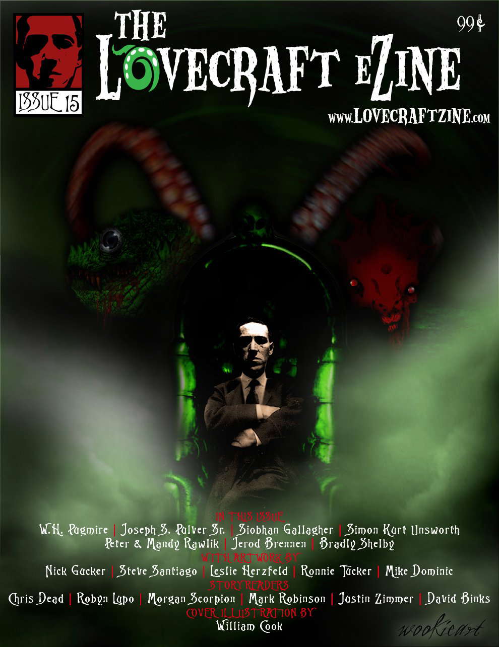 Lovecraft eZine - June 2012 - Issue 15 poster