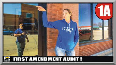 SUCKERS !!! YOU'RE RECORDING ??- CITY HALL - NORTH DAKOTA - First Amendment Audit - Amagansett Press poster