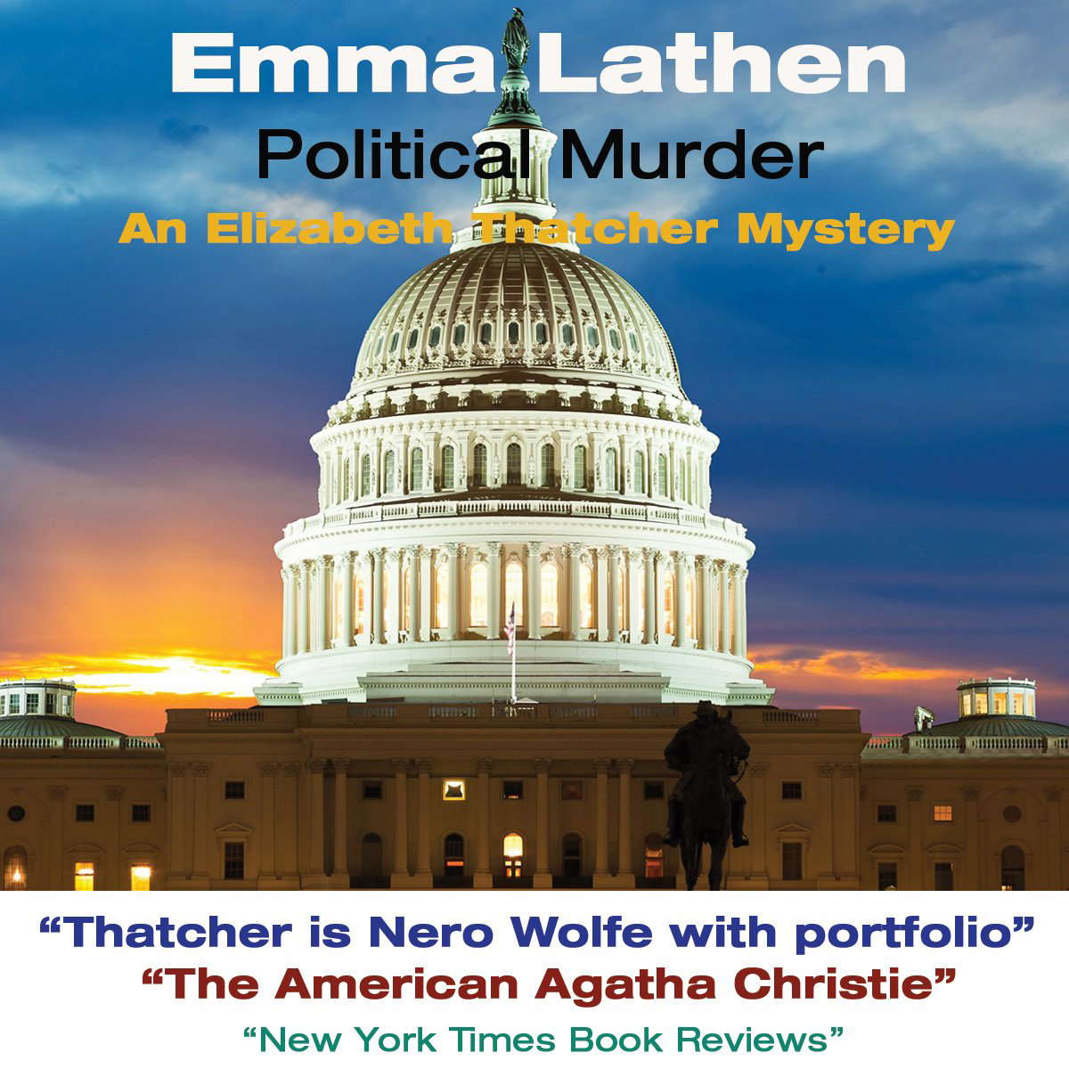 Political Murder: An Elizabeth Thatcher Mystery: Emma Lathen poster