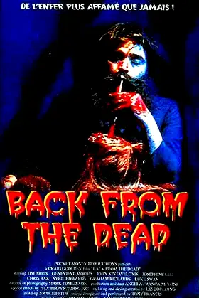 Back from the Dead poster