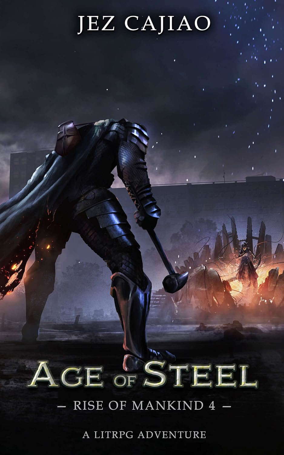 Age of Steel: A Dungeon Core Dark LitRPG Adventure (Rise of Mankind Book 4) poster