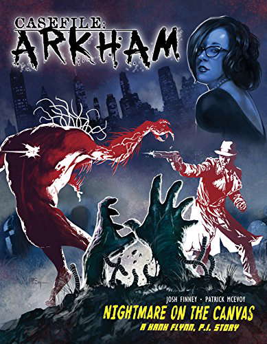 Casefile Arkham Nightmare on the Canvas poster