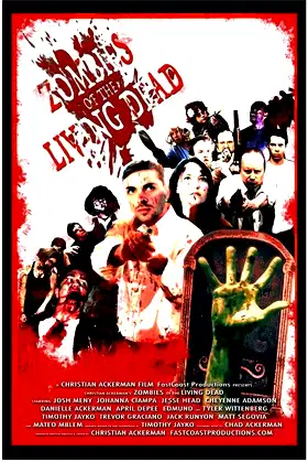 Zombies of the Living Dead poster