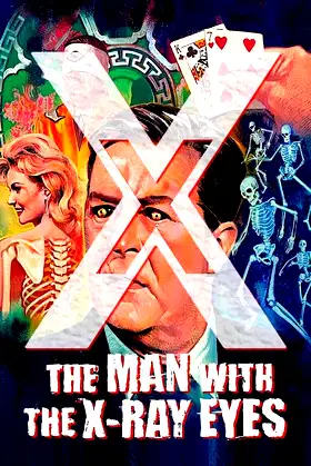 X: The Man with the X-Ray Eyes poster