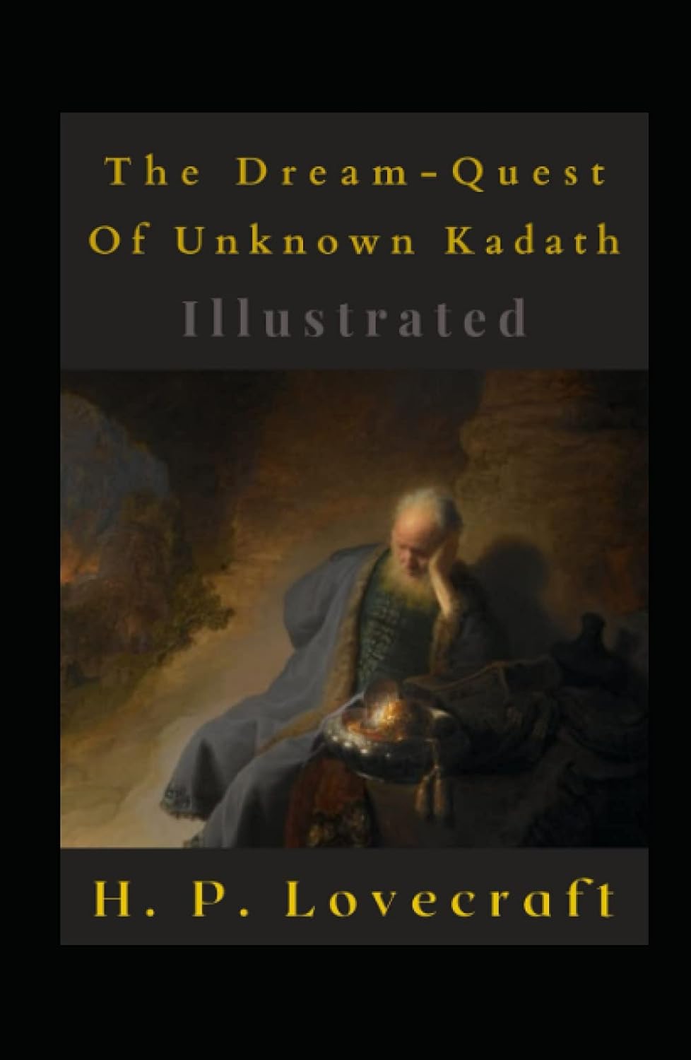 The Dream - Quest Of Unknown Kadath Illustrated poster