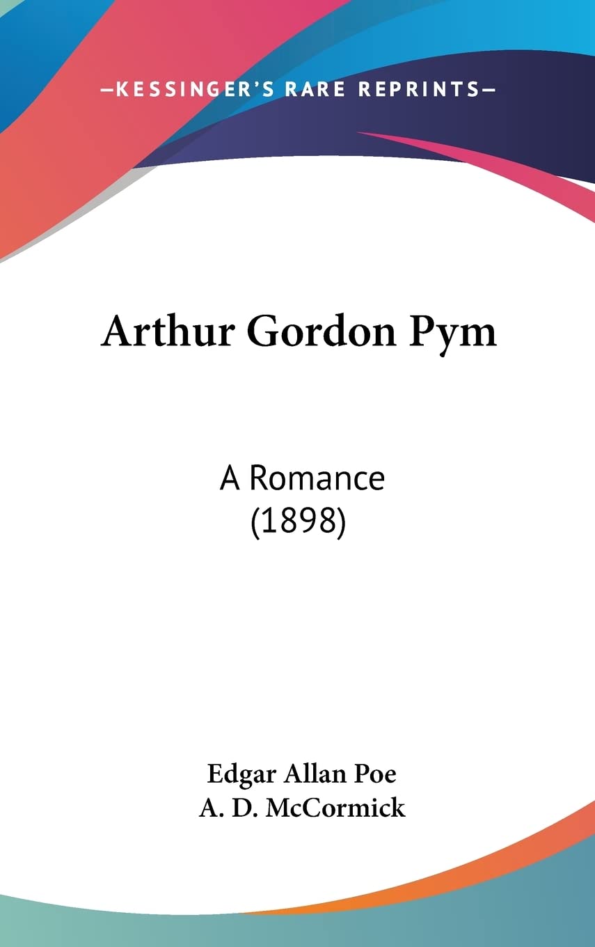 Arthur Gordon Pym: A Romance (1898) poster