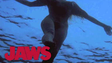 Nighttime Shark Attack Film Clip poster