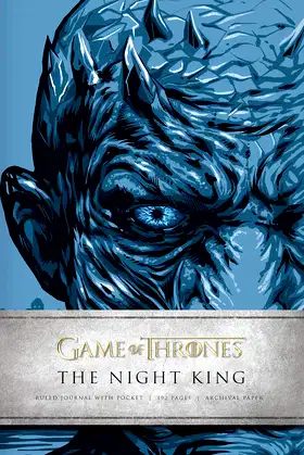 Game of Thrones: The Night King Hardcover Ruled Journal poster
