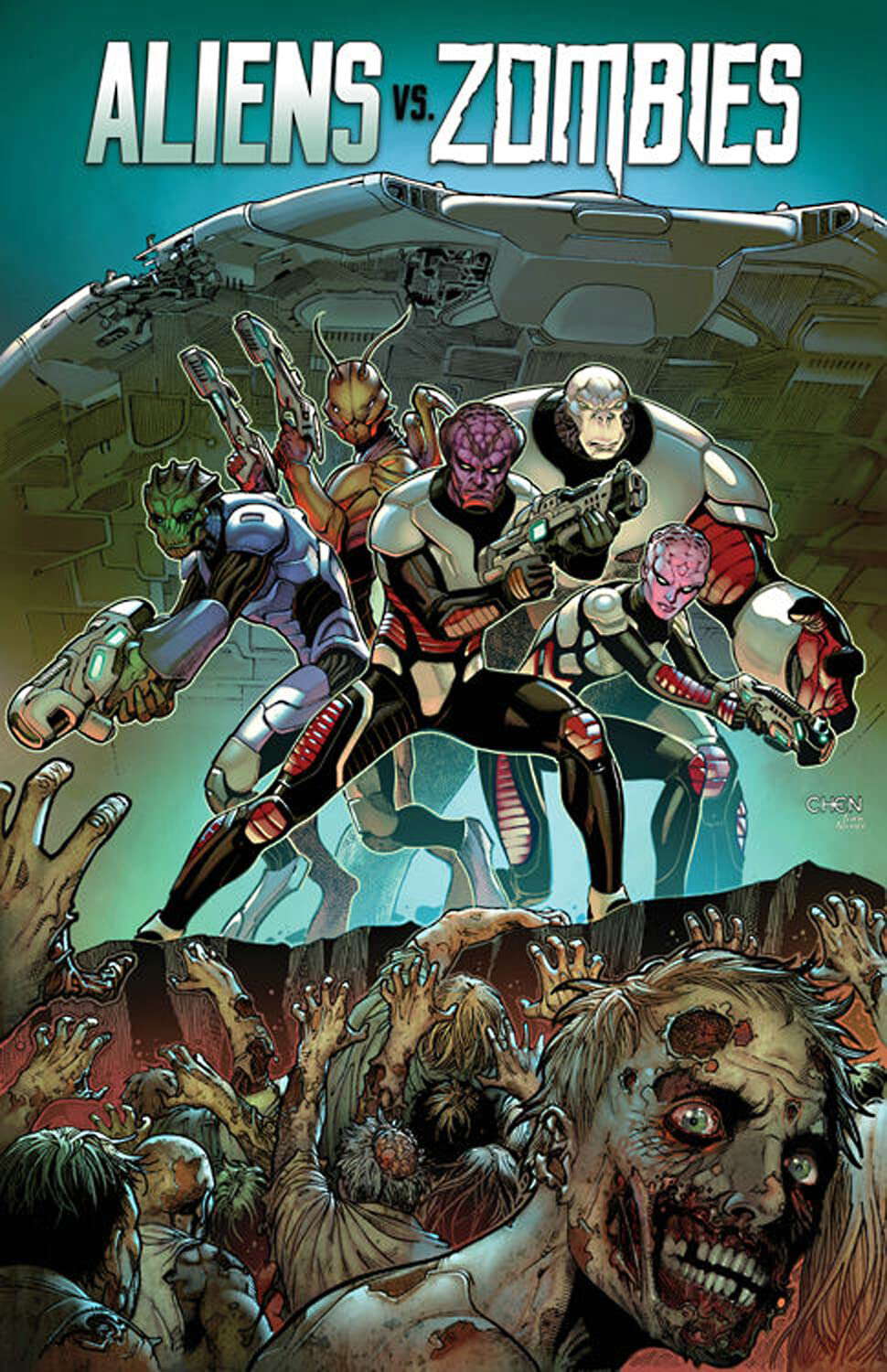 Aliens vs. Zombies poster