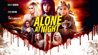 Alone at Night | 2023 | @SignatureUK Trailer | Thriller Movie | Ashley Benson, Pamela Anderson poster