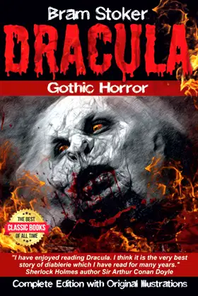 Dracula. Complete Edition with Original Illustrations: Gothic Horror poster