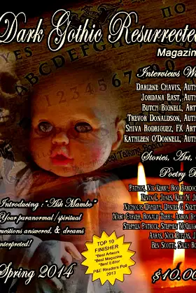 Dark Gothic Resurrected Magazine, Spring 2014 poster