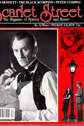 Scarlet Street: The Magazine of Mystery and Horror: Issue. 9, Winter, 1993 poster