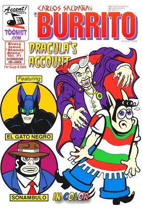 Burrito Horror Hi-Jinx 1: Dracula's Account (Burrito jack of all trades) poster