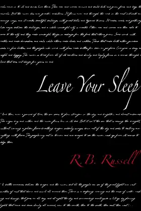 Leave Your Sleep poster
