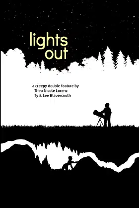 Lights Out: a creepy double feature poster