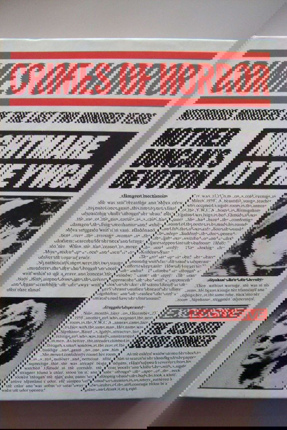 Crimes of Horror poster