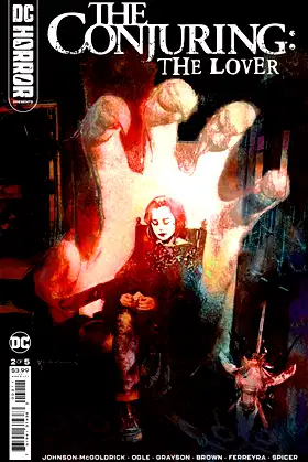 The Conjuring The Lover #2 Cover A Regular Bill Sienkiewicz Cover DC Horror poster
