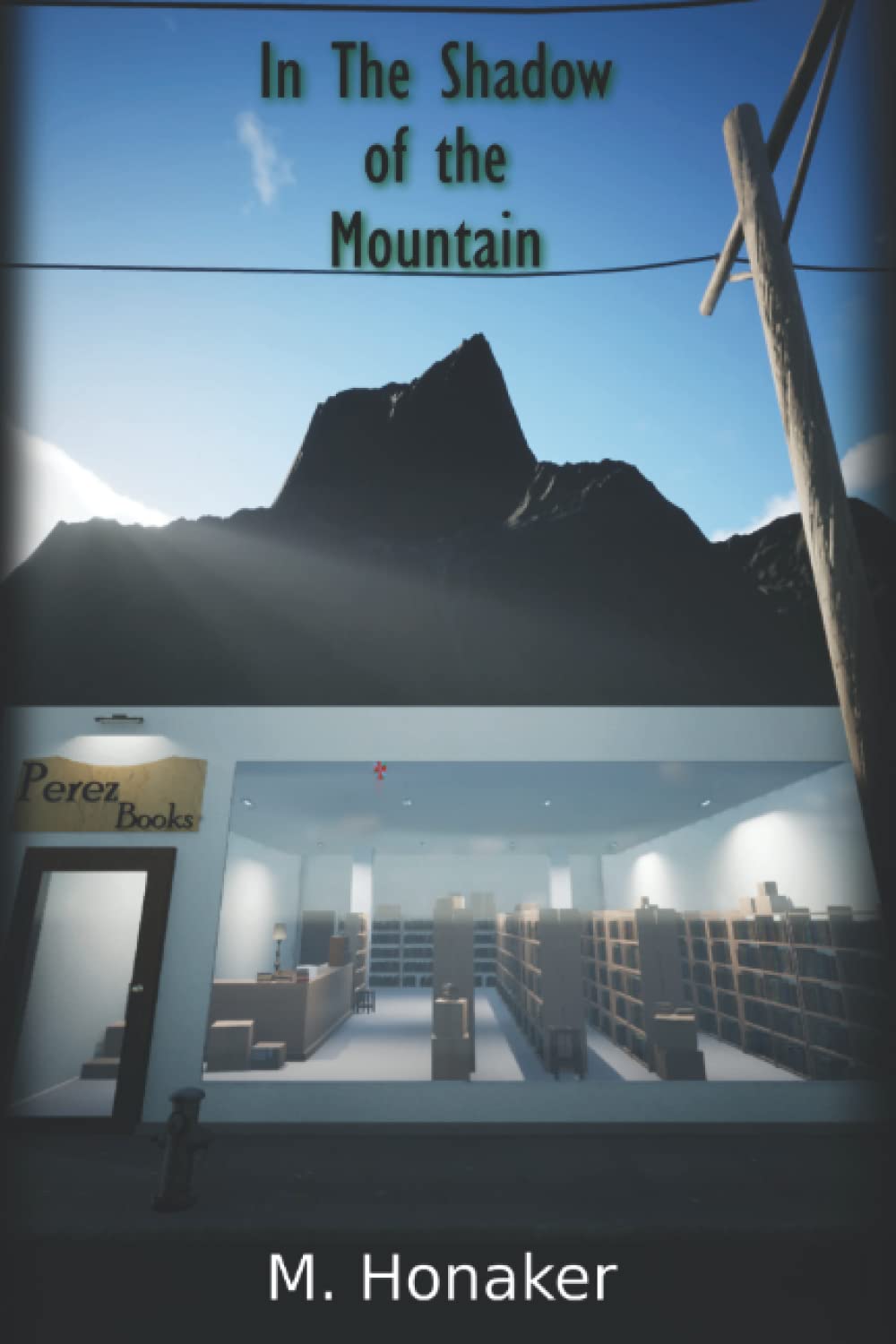 In the shadow of the mountain poster