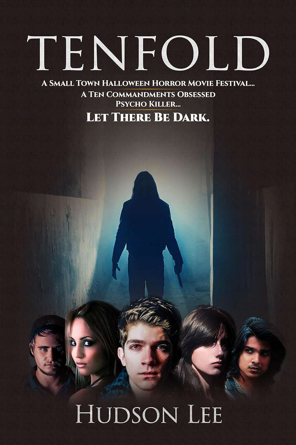 Tenfold: 'Scream' meets 'Stranger Things' in a twisted slasher whodunit poster