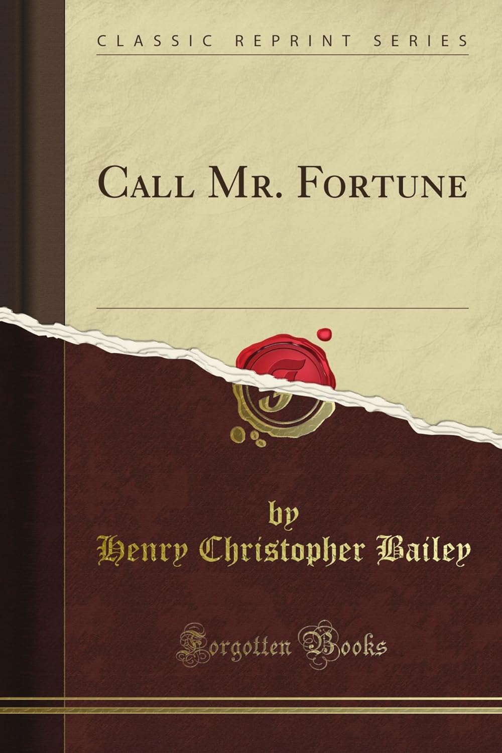 Call Mr. Fortune (Classic Reprint) poster