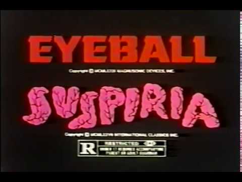 EYEBALL/SUSPIRIA - (1977) TV Trailer *DOUBLE BILL*