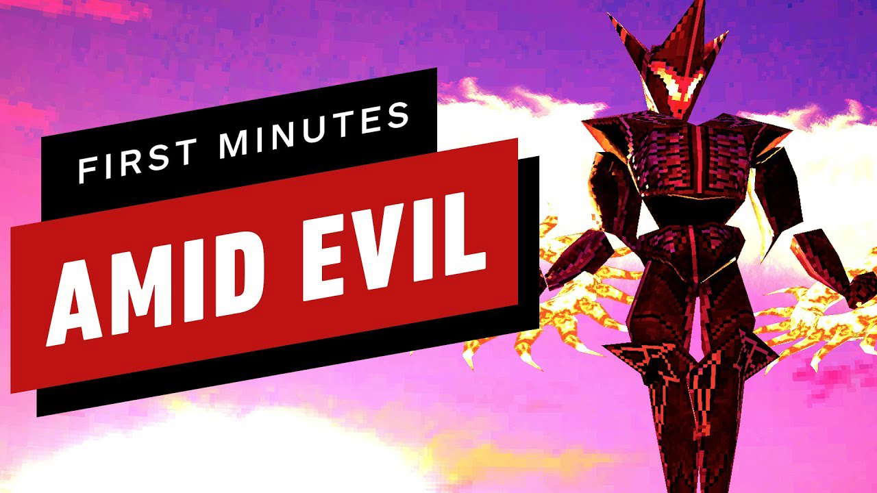 The First 18 Minutes of Doom-like Retro FPS: Amid Evil - Gameplay