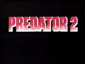 Predator 2 1990 TV trailer poster