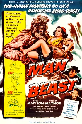 Man Beast poster