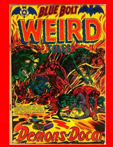 Blue Bolt Weird Tales #119: Golden Age Horror poster