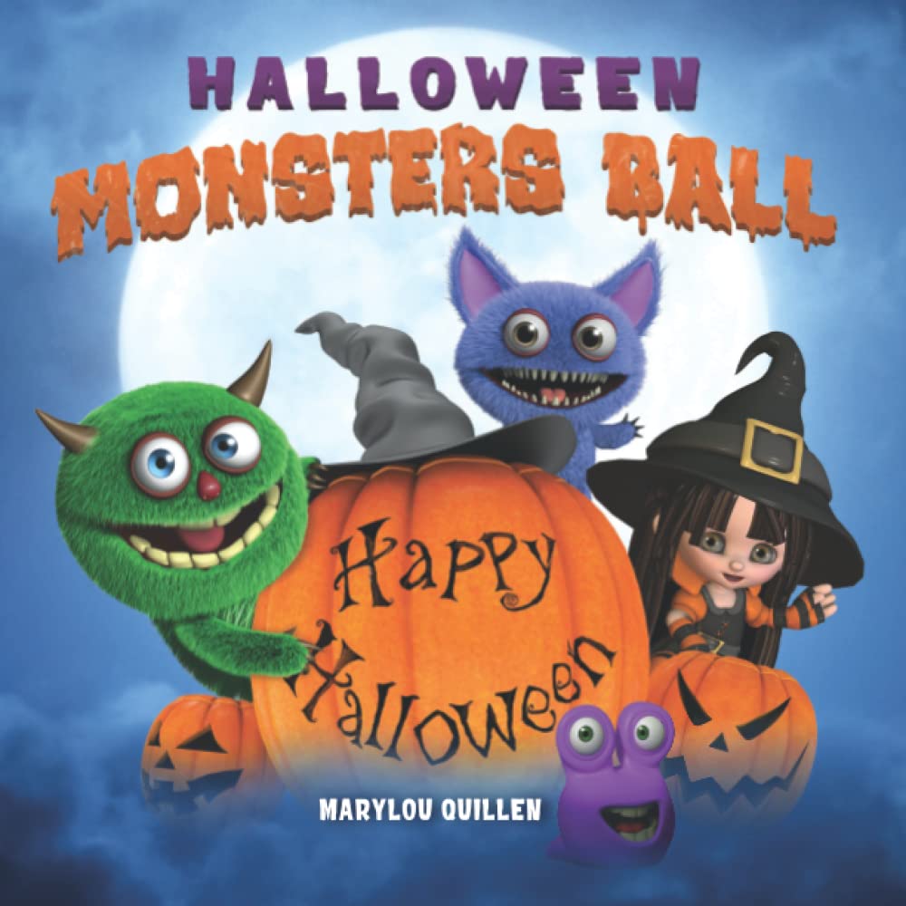 Halloween Monsters Ball: (Kids Ages 2-4, Kids Ages 3-5) poster