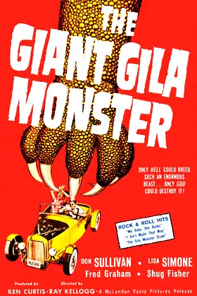 The Giant Gila Monster poster