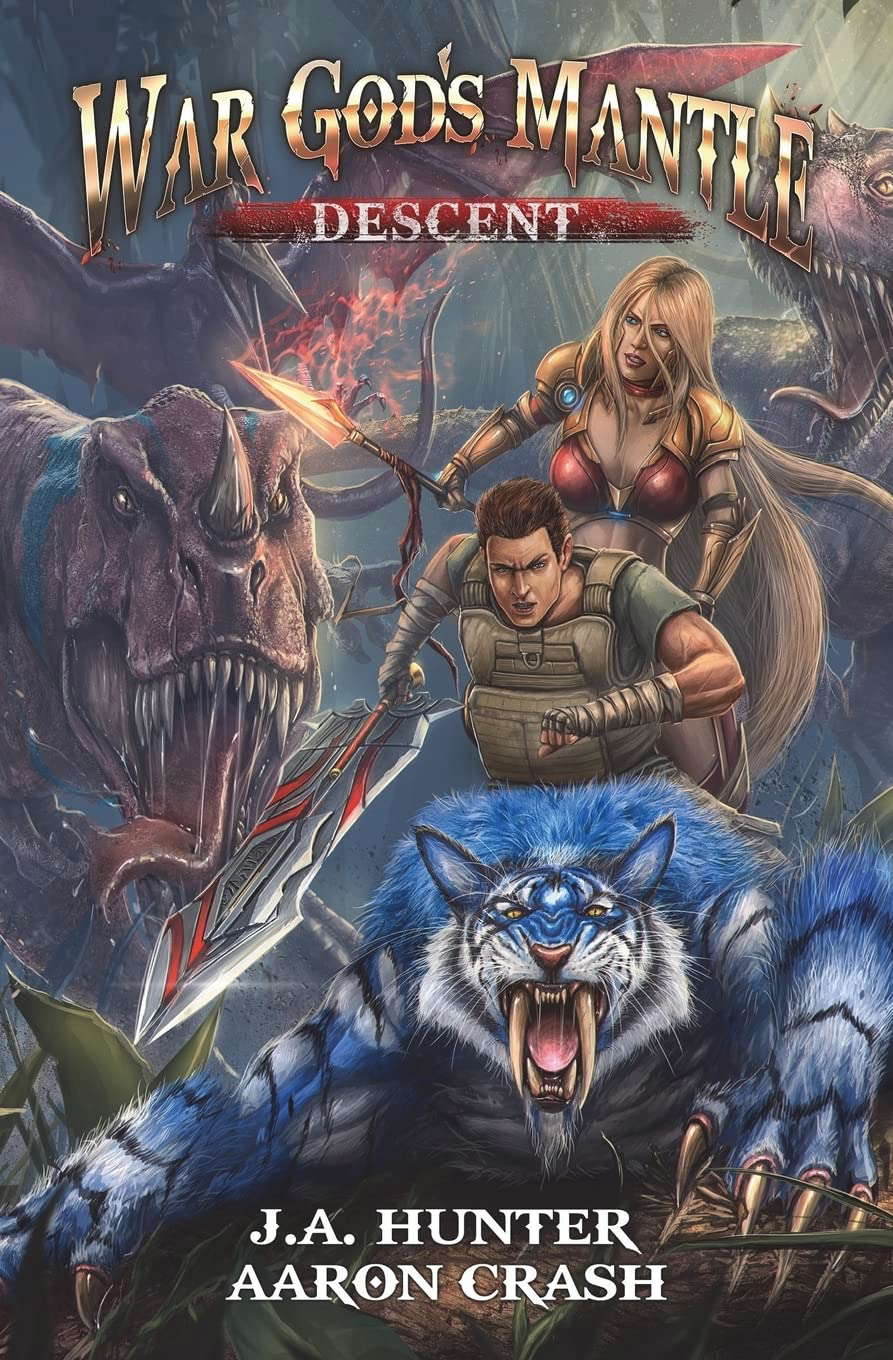 War God's Mantle: Descent: A LitRPG Adventure (The War God Saga) poster