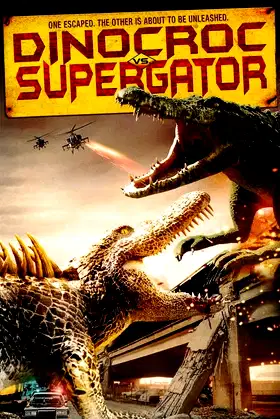 Dinocroc vs. Supergator poster