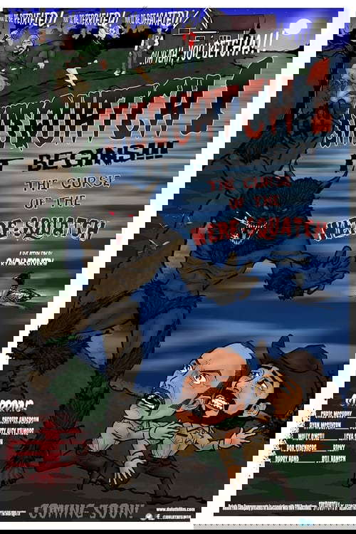 Sasquatch 1: It Begins; the Curse of the Were-squatch poster