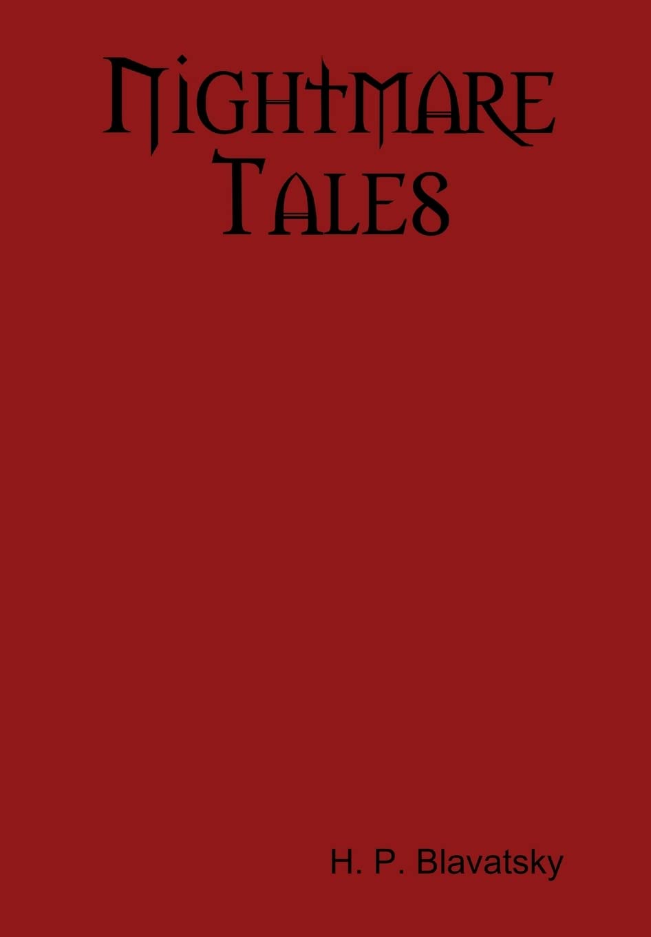 Nightmare Tales poster