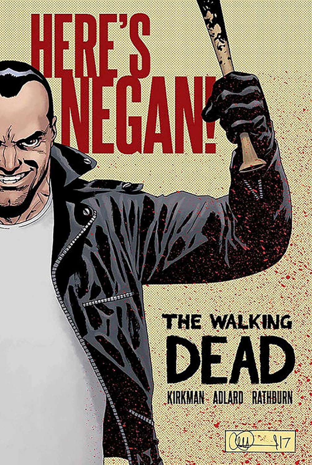 The Walking Dead: Here's Negan poster