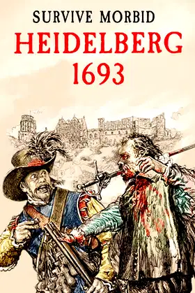 Heidelberg 1693 poster