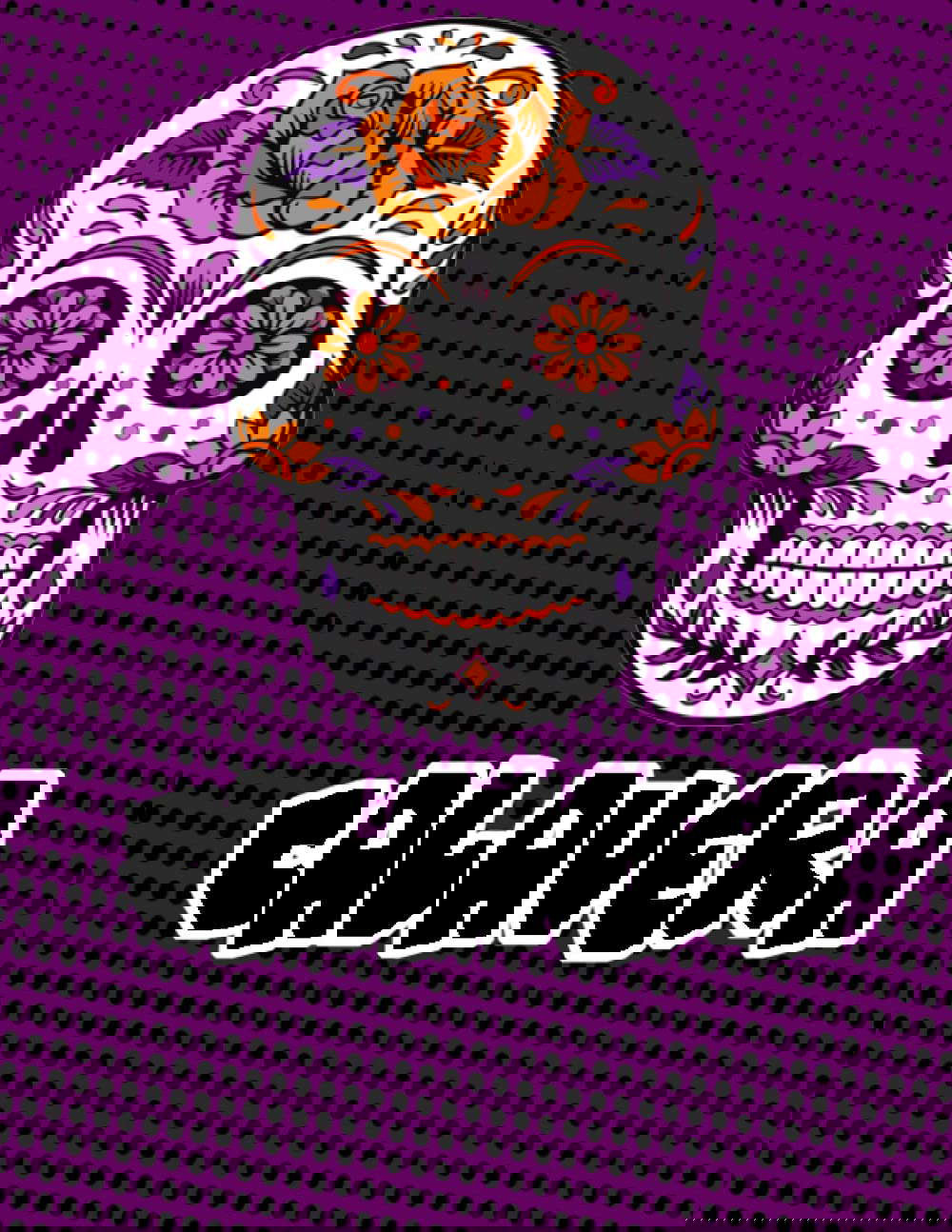 Canavera Skull Comic Book: Phantom Purple poster