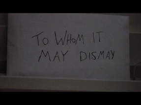 To Whom it May Dismay | Short Horror Film poster