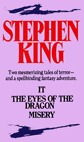 Stephen King: It, the Eyes of the Dragon, Misery poster