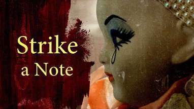 Strike a Note - Horror short film poster